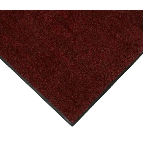 M+A Matting 18076310190 M+a Matting Classic Plush Mat Red Pepper 3 ftX10 ft Smooth Backing