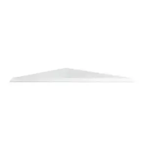 Shelf-Made EZC-17/1-WH Instant Corner Wood Shelf Kit White