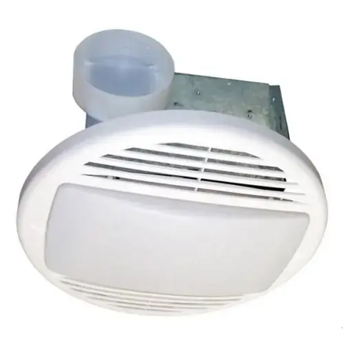 Universal Security Instruments Inc BF-704L Bath Exhaust Fan with Custom-Designed Motor & 100-Watt Lamp 70 CFM