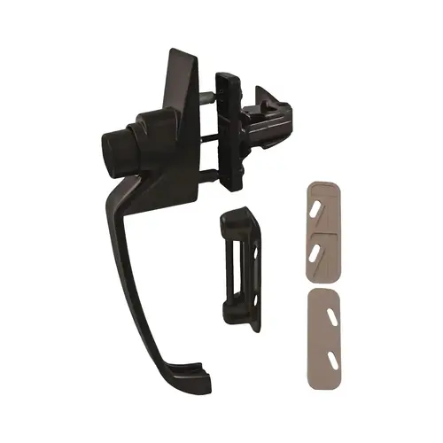 Push Button Latch Set Black Finish