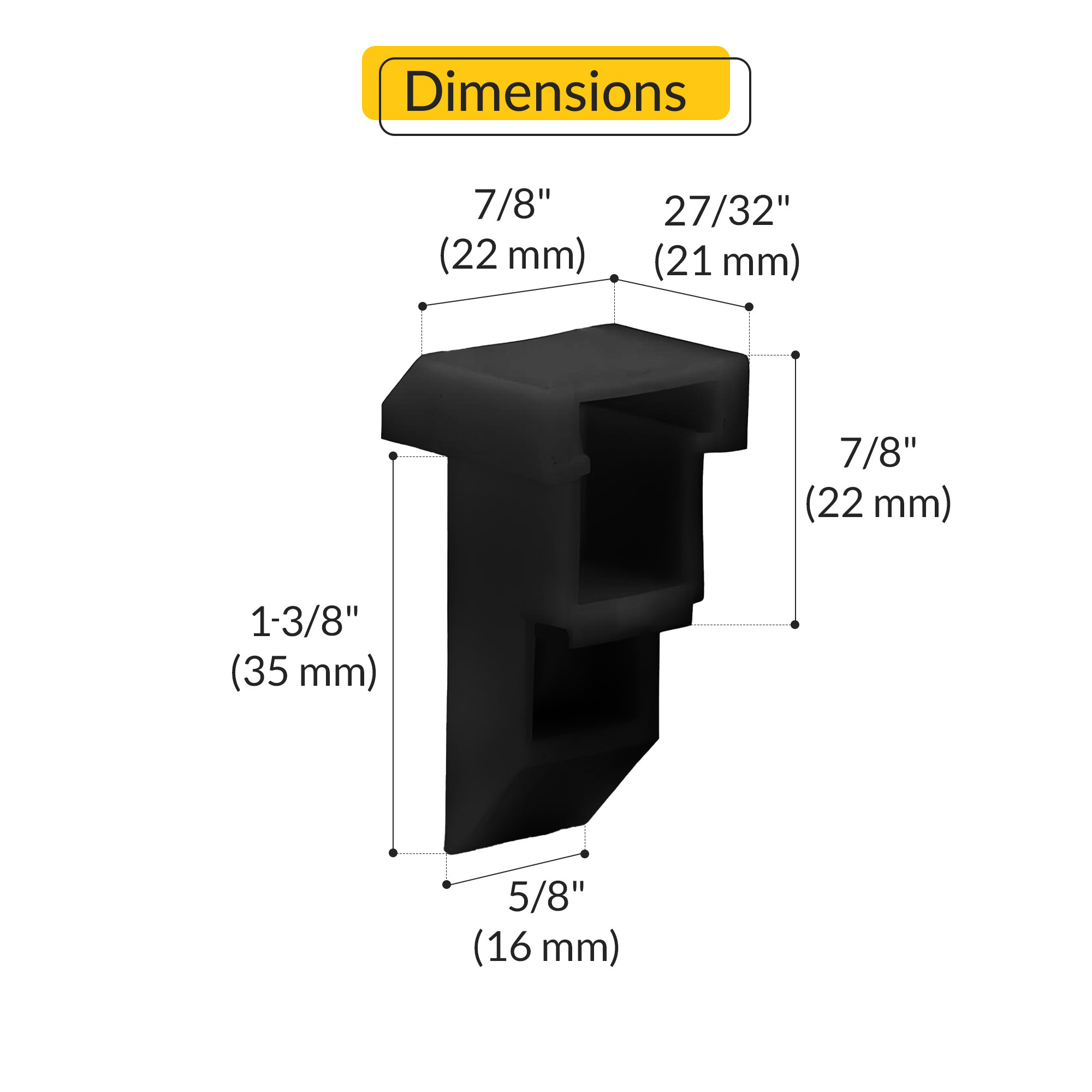 Brixwell 60-935b Balance Top Sash Guide Black Finish | eBay