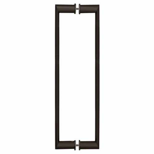CRL 0R24X240RB 24" Oil Rubbed Bronze Back-to-Back Oval/Round Towel Bar