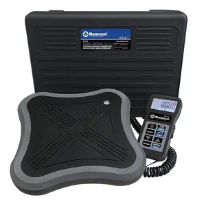 MasterCool 98210-BL Mastercool 98210-Bl Electronic Refrigerant Charging Scale With Bluetooth 243 Lbs Capacity, Rugged Platform, Backlit Lcd