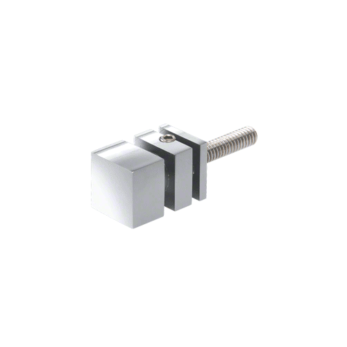 Satin Chrome Square Shower Door Knob