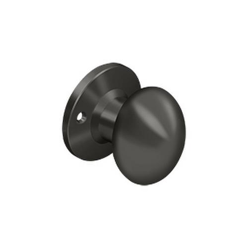 Home Series Transitional Egg Knob Dummy Oil Rubbed Bronze