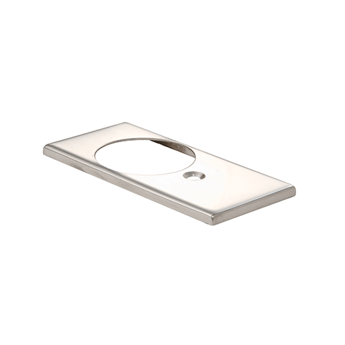 Polished Stainless Cover for Floor Mounted Bottom Free-Swinging Pivot