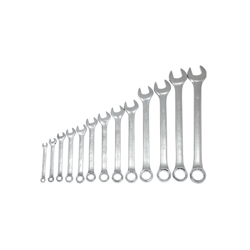 13 Piece Fractional Wrench Set