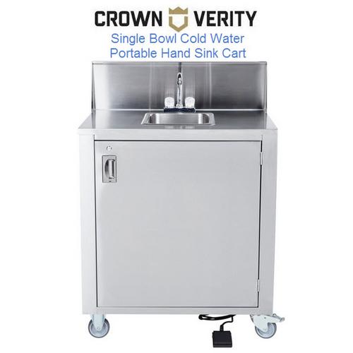 Crown Verity CV-PHS-1C Crown Verity Full-Size Portable Hand Sink (Cold ...