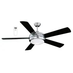 Litex TIT52SCH5LR Titan 52 In. Led Ceiling Fan W/ Light (Gray)