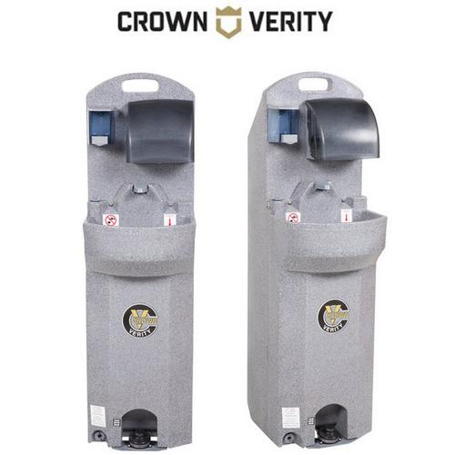 Crown Verity Economy Portable Outdoor Hand Sink, Hands-Free, Single-Bowl, 15 gal.