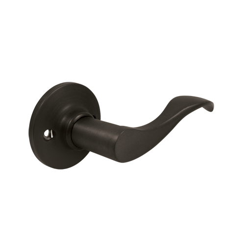 Deltana 6464D-10B Savanna Home Series Traditional Door Leverset Dummy Right Handed Oil Rubbed Bronze