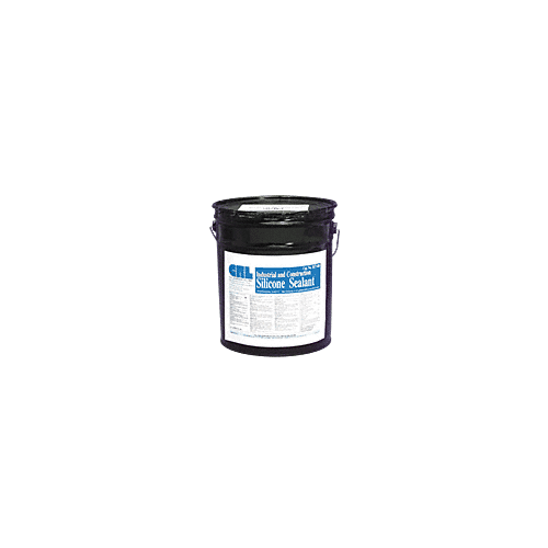 Black RTV Industrial and Construction Silicone - 4.5 Gallon Pail