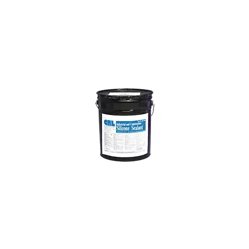 White RTV Industrial and Construction Silicone - 4.5 Gallon Pail