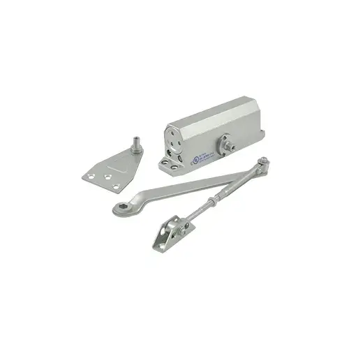 Adjustable Speed Dual Valve Surface Mount Door Closer Aluminum