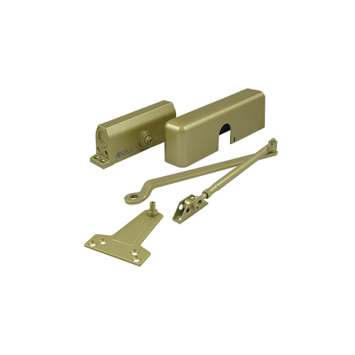 Surface Mount Door Closer Gold