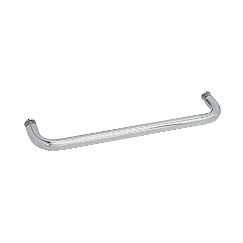 Satin Chrome 24" BM Series Single-Sided Towel Bar Without Metal Washers
