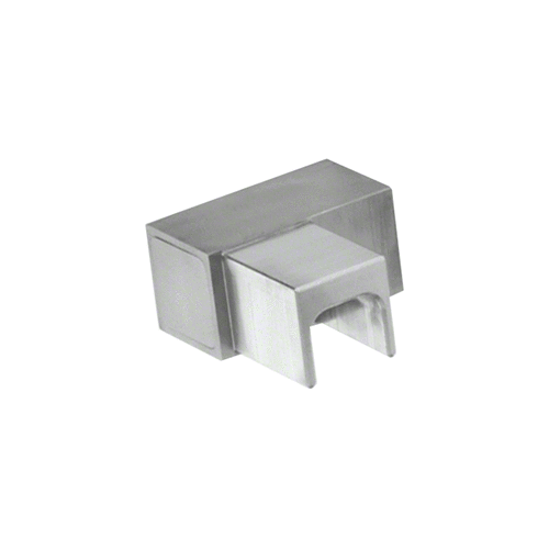 CRL JL2ULBS Juliet 316 Brushed Stainless Replacement Square Upper Left Fitting