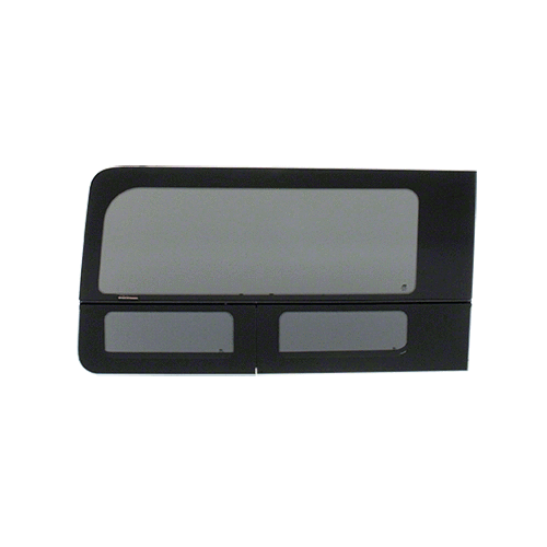 CRL FW293L 2015+ OEM Design 'All-Glass' Look Ford Transit Driver's Side Forward Window for 130" or 148" Standard Body and 148" Extended Length Body Medium and High Top Vans