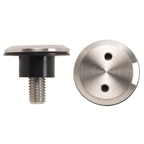 CRL LS511BS 316 Brushed Stainless Surface Mount Replacement Screw and Gaskets for Laguna Roller Assemblies