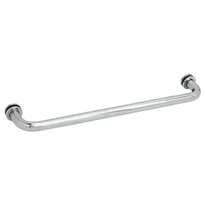 Buy Single-Sided Towel Bar for Glass With Chrome Finish