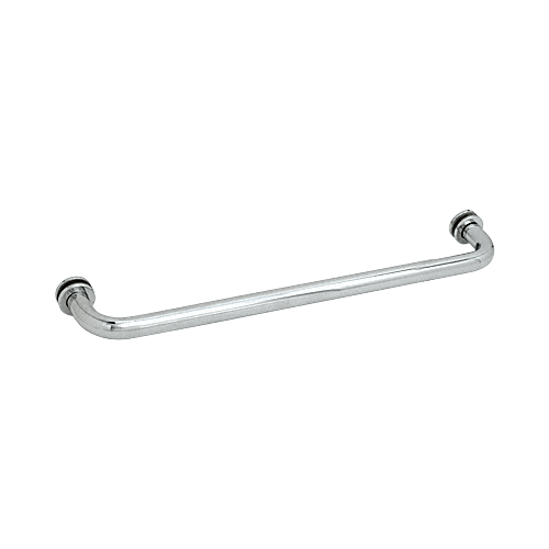 Install towel bar discount on glass shower door