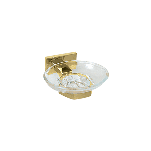 CRL GEN850BR Brass Geneva Series Soap Dish