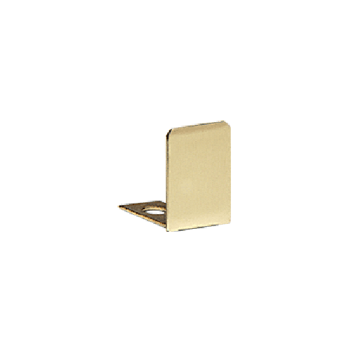 Polished Brass End Cap for 1/2" Deep U-Channel - pack of 10