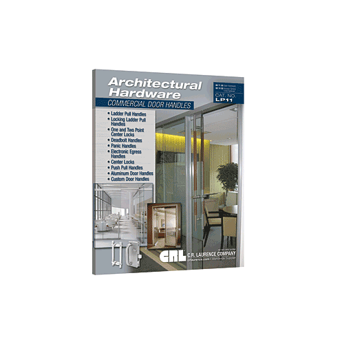 CRL LP11 Architectural Hardware Commercial Door Pulls Catalog