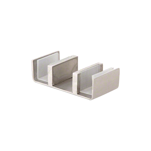 CRL CAMG1BS Brushed Stainless Replacement Bottom Guide for Cambridge Sliding System
