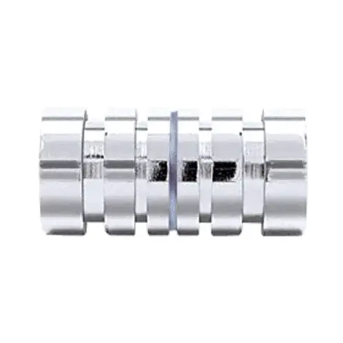 Contemporary Series Knobs Back-to-Back Set Polished Nickel