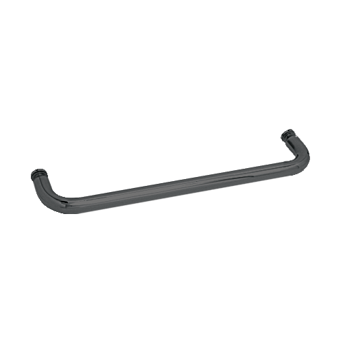 CRL BMNW24MBL Matte Black 24" BM Series Single-Sided Towel Bar Without Metal Washers