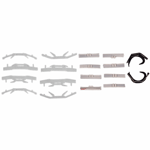 CRL PCK54687 1987-1989 Toyota Camry Windshield Clip Kit Windshield FCW546 - 18 Clips