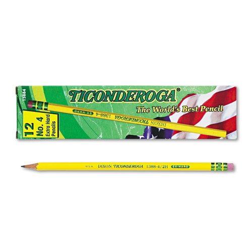 PENCIL EXTRA HARD YELLOW 12CT - pack of 12