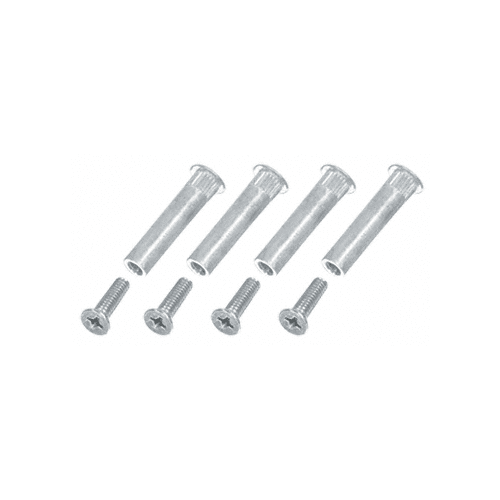 Aluminum Sex Bolt Mounting Screws - pack of 4
