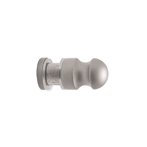 Satin Nickel Mini Bulb Style Single-Sided Door Knob