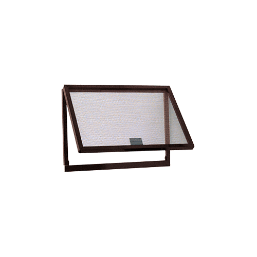Aluminum Screen Wicket with Aluminum Screen Wire - With Bronze Finish