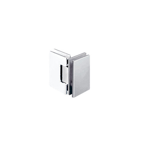 Polished Chrome Geneva 092 Series 90 Degree Glass-to-Glass Hinge
