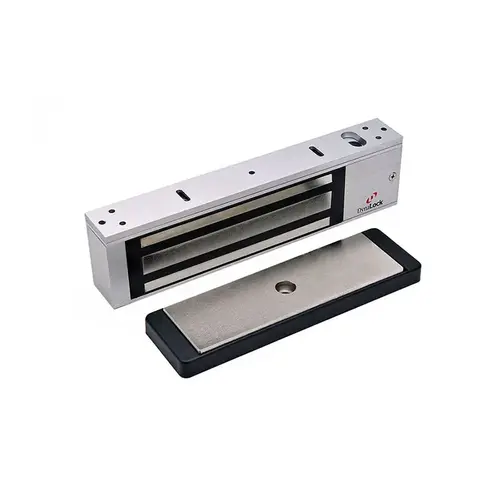 Single Electromagnetic Lock Outswing, Door Status Monitor, 12/24VAC/DC