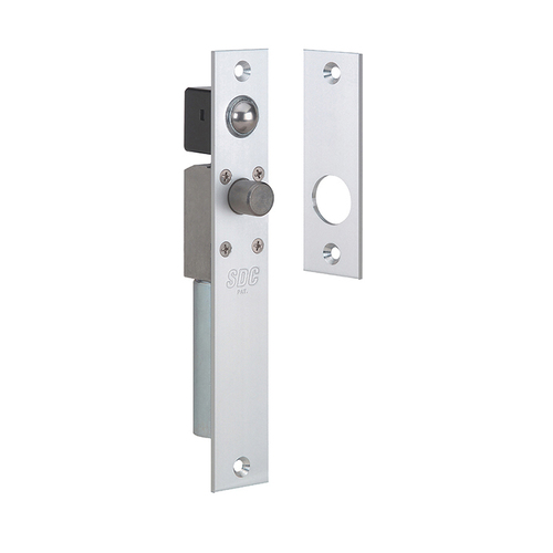 Electric Deadbolt Satin Aluminum Clear Anodized