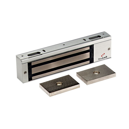 Single Electromagnetic Lock Inswing, Door Status Switch, 12/24VAC/DC