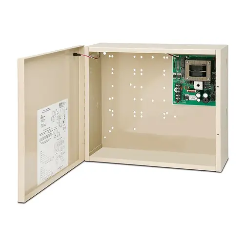 2 Amp Power Supply, 12/24 VDC Field Selectable, Class 2 Output, with 16 In. Wide by 14 In. high by 6.5 In. Deep Box