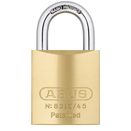 1-7/8 In. SFIC Brass Padlock, 3 In. Shackle