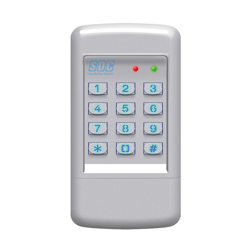 INDOOR/OUTDOOR EntryCheck Stand Alone Digital Keypad, 12/24VAC/DC