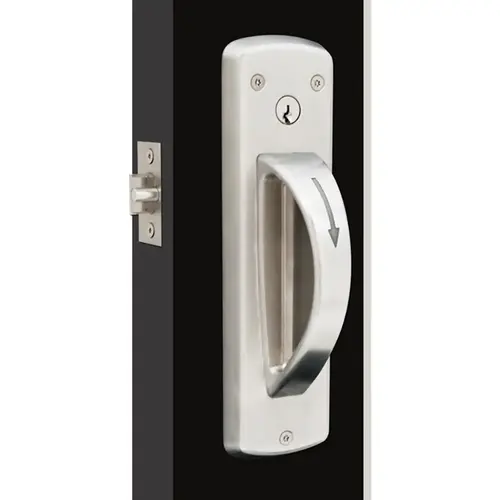 Cylindrical Lock Satin Stainless Steel