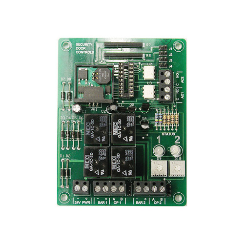 Exit Device Sequencer Module, 12/24VDC, Required for Pair Doors and Automatic Doors