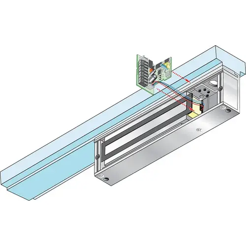 Magnetic Lock Adjustable Timer Module, Not Available for 1580 Series Mag Locks, Specify if for Double EMLock (2 Required)