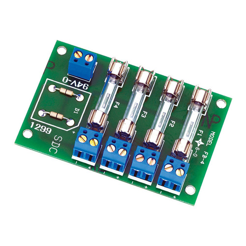 Fused Terminal Board Door Control Module, 4 Individually Fused Outputs