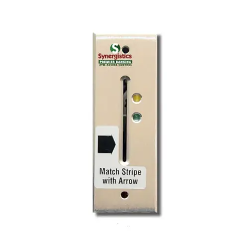 Synergistics IR1051FLN2 MSTRP CRD RDR 5V FLH EV YG SLR MAG STRIPE CARD READER FLUSH MOUNT 5VDC YELLOW-POWER GREEN-DOOR ACTIVE ENVIRONMENTAL SILVER