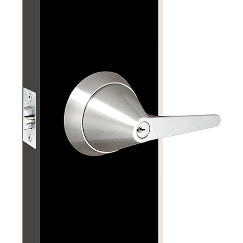 Cylindrical Lock Satin Stainless Steel