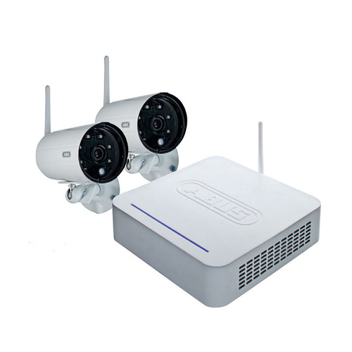2 Camera Video Surveillance Set, Digital Video Recorder, VGA Resolution with IR Night Vision